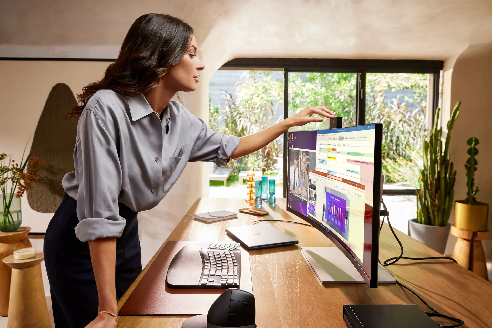 HP Series 7 Pro Serie 7 Pro 34 Zoll WQHD-Konferenzmonitor – 734pm – Bild 7