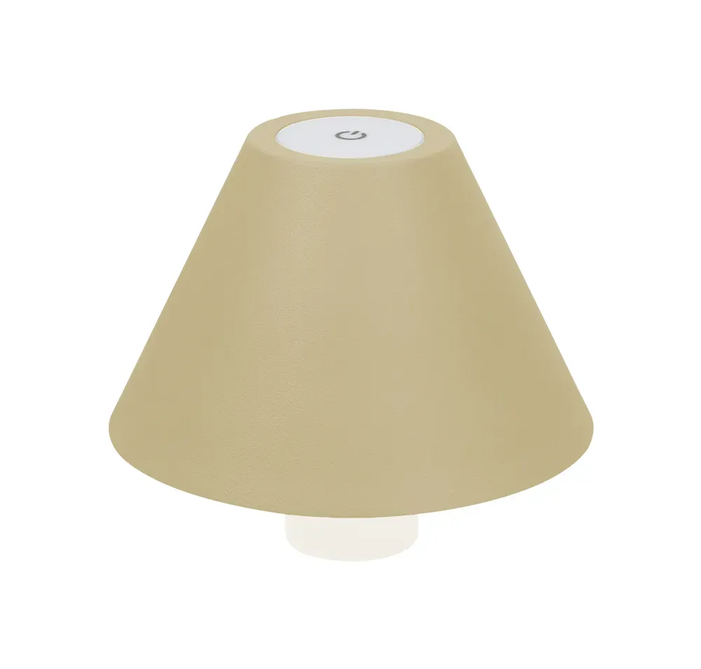 Synergy 21 LED Tischleuchte Akku für Flaschen, outdoor IP54, Touch Switch dimmbar, gelb – Bild 2