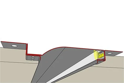 Synergy 21 LED Profil 200cm, Zinkblech TYP-D – Bild 2