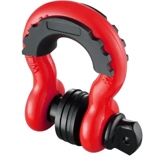 VEVOR 2er-Pack 3/4 Zoll D-Ring-Schäkel mit 7/8 Zoll Schraubstift Bruchfestigkeit 28500kg – Bild 10