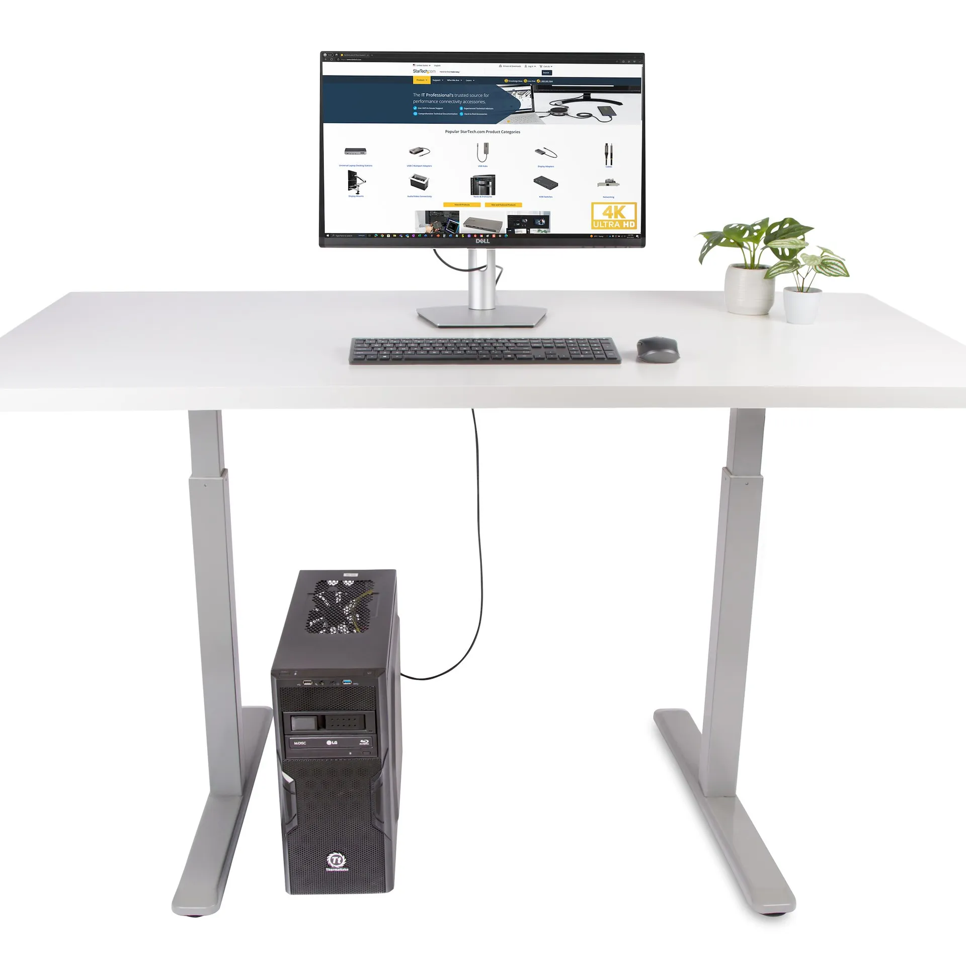 StarTech.com 2 Meter Aktiver DisplayPort auf HDMI Adapterkabel, 4K 60Hz mit HDR, DP zu HDMI 2.0b Kabel, DP auf HDMI Adapter, DisplayPort 1.4 auf HDMI 2.1 Konverter – Bild 7