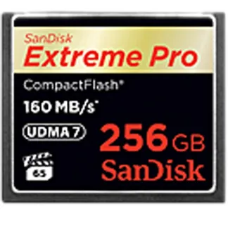 CompactFlash Extreme Pro 256 GB, Speicherkarte CompactFlash Extreme Pro 256 GB, Speicherkarte
