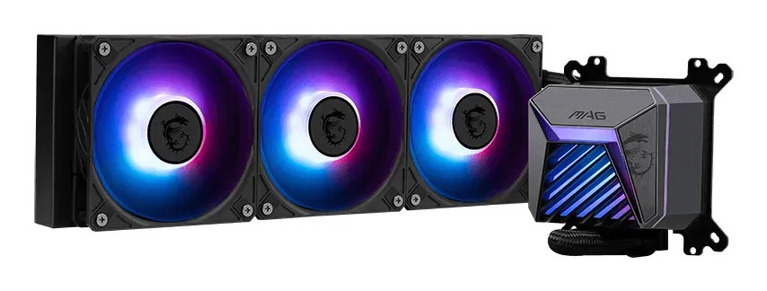MSI MAG Coreliquid A15 240 Hauptplatine, Prozessor All-in-One-Flüssigkeitskühler 12 cm Schwarz 1 Stück(e) – Bild 6