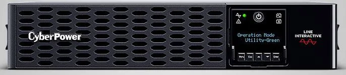 CyberPower USV, PR Tower/19"-PRIII-Serie, 750VA/750W, 2HE, Line-Interactive, reiner Sinus, LCD, USB/RS232/CLOUD Interface, – Bild 3
