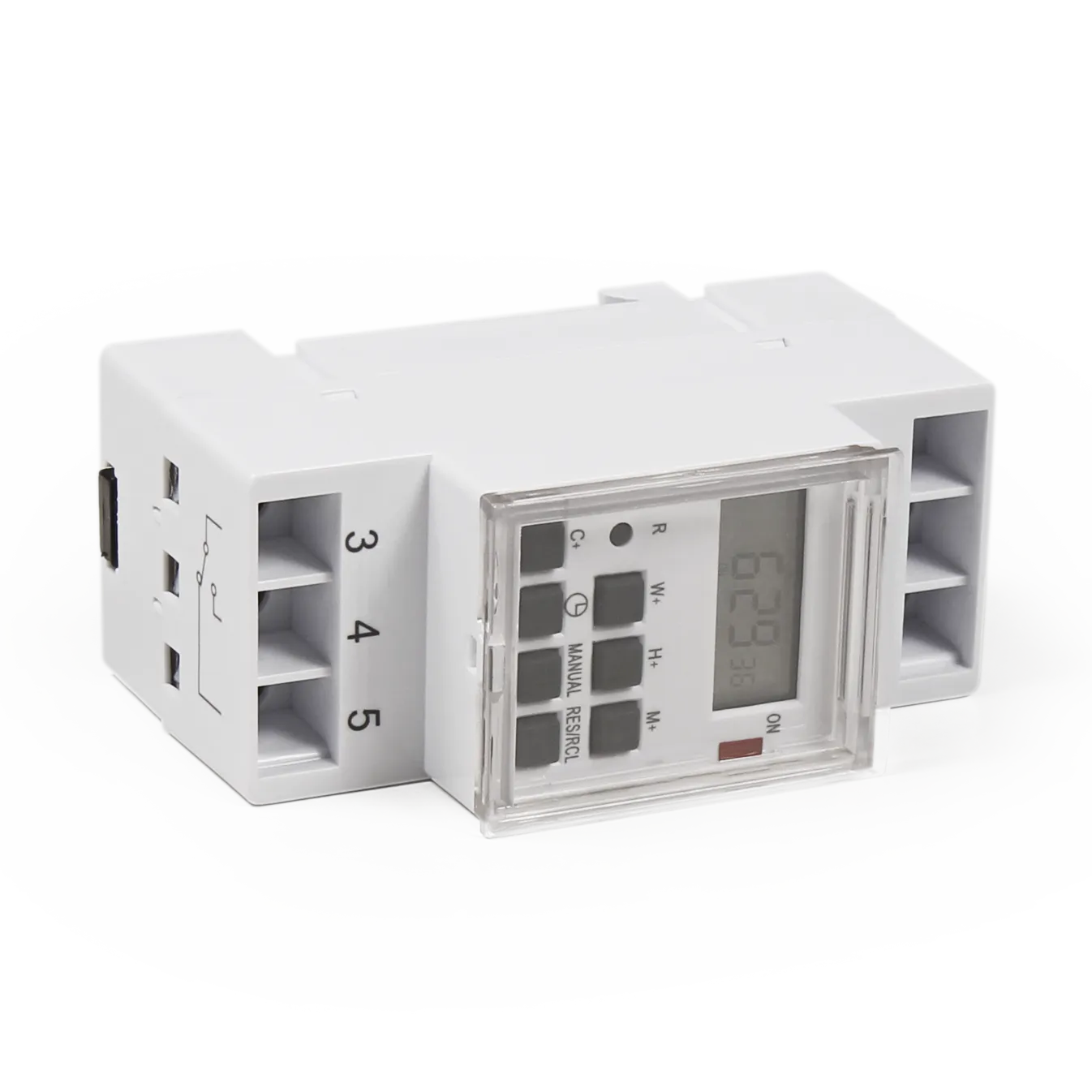 Digitale Zeitschaltuhr McPower “STE-3“ 7 Tage, 230V für Schalttafel-Einbau, 3600W Digitale Zeitschaltuhr McPower “STE-3“ 7 Tage, 230V für Schalttafel-Einbau, 3600W