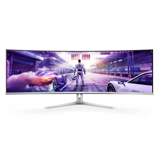 Philips Evnia 8000 49M2C8900L/00 Computerbildschirm 124,2 cm (48.9″) 5120 x 1440 Pixel Dual QHD QD-OLED Weiß Philips Evnia 8000 49M2C8900L/00 Computerbildschirm 124,2 cm (48.9″) 5120 x 1440 Pixel Dual QHD QD-OLED Weiß