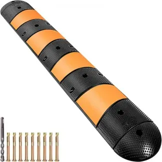 VEVOR Kabelbrücke 185 x 31 x 5,5 cm, Überfahrschutz mit zwei Kanälen, 183 cm langes modulares Design, Bodenkabelschutz trägt bis zu 9980 kg, geeignet für Asphalt-, Beton- und Kiesoberflächen VEVOR Kabelbrücke 185 x 31 x 5,5 cm, Überfahrschutz mit zwei Kanälen, 183 cm langes modulares Design, Bodenkabelschutz trägt bis zu 9980 kg, geeignet für Asphalt-, Beton- und Kiesoberflächen