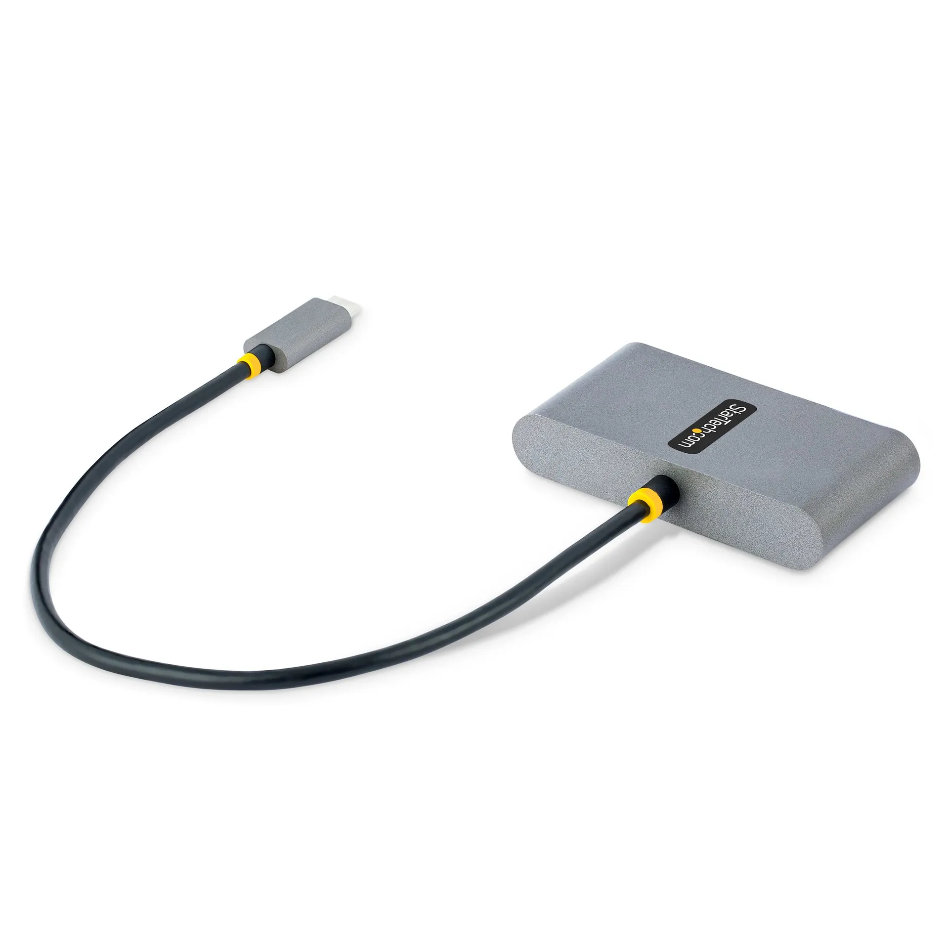 StarTech.com 4-Port USB-C Hub mit Power Delivery Pass-Through - 2x USB-A + 2x USB-C - 5 Gbit/s - 30cm Kabel - Tragbarer USB-C Mini Hub - USB 3.0 - USB-C Splitter/Verteiler – Bild 2