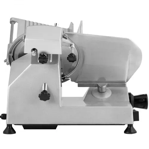 VEVOR Kommerzieller Fleisch Allesschneider 200 W, Elektrische Aufschnittmaschine Lebensmittelschneider mit 20,32 cm-Kohlenstoffstahlklinge, 0–12 mm Einstellbare Dicke für Fleisch, Käse usw. – Bild 8