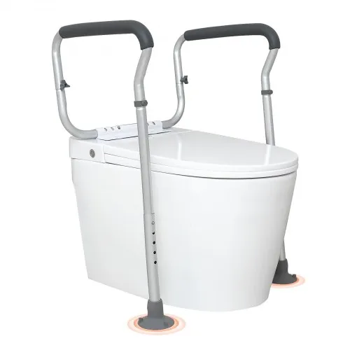 VEVOR Toiletten Aufstehhilfe Toilettensitzerhöhung Armlehne 45–55 cm / 67-77 cm Einstellbar, 136 kg Tragfähigkeit Robust WC Aufstehhilfe Toiletten Haltegriffe Toilettensitzerhöhung WC Haltegriff VEVOR Toiletten Aufstehhilfe Toilettensitzerhöhung Armlehne 45–55 cm / 67-77 cm Einstellbar, 136 kg Tragfähigkeit Robust WC Aufstehhilfe Toiletten Haltegriffe Toilettensitzerhöhung WC Haltegriff