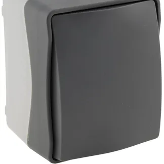 NUQUI Feuchtraum Wechsel-Schalter IP54, Aufputz, 250V~/ 10A NUQUI Feuchtraum Wechsel-Schalter IP54, Aufputz, 250V~/ 10A