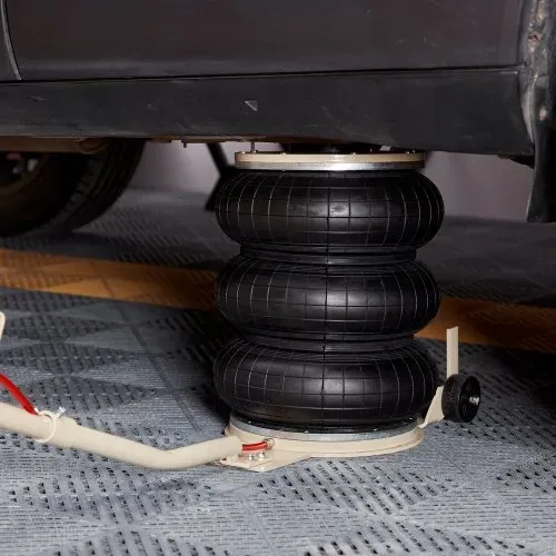 VEVOR Pneumatischer Wagenheber Air Jack 3 t, Weiß Dreifachbeutel-Luftheber 140-450 mm Hubhöhe Airbag Luftwagenheber mit langem Griff, 5 Minuten Hub Luftheber Wagenheber für SUV, Lkw, Pkw usw. – Bild 7