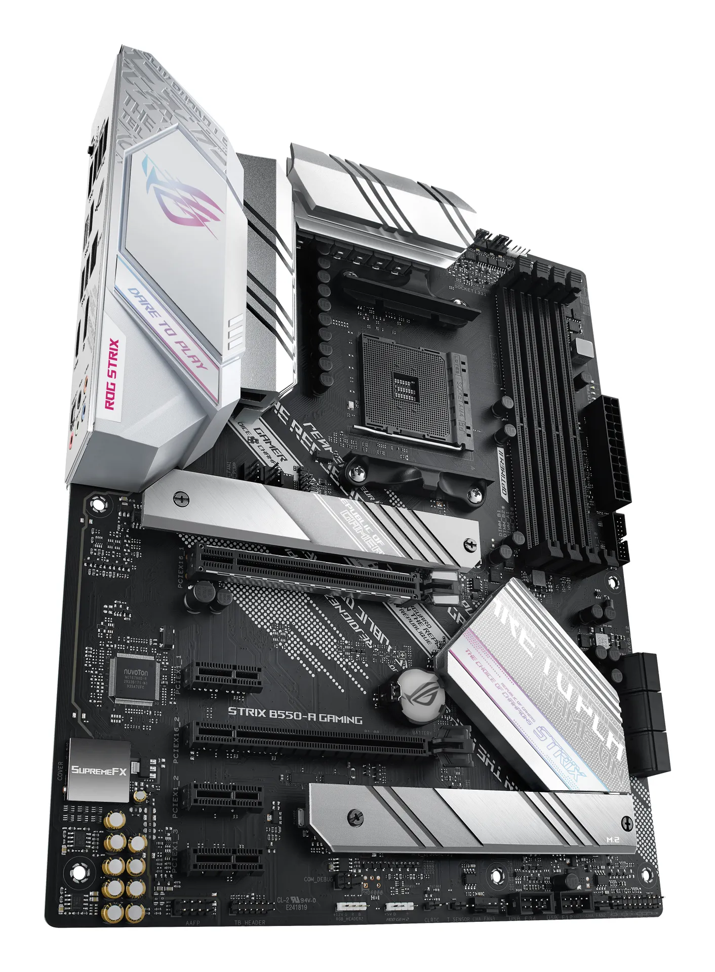 ASUS ROG STRIX B550-A GAMING AMD B550 Sockel AM4 ATX – Bild 4