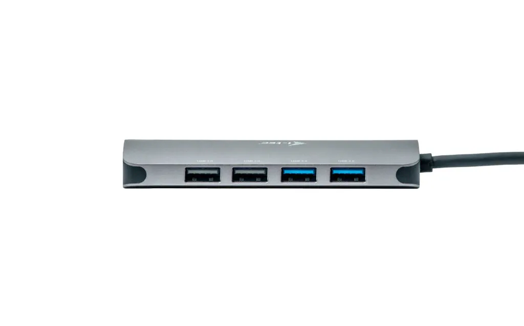 i-tec Metal USB-C Nano 2x Display Docking Station with PD 100 W + Charger 100W – Bild 2