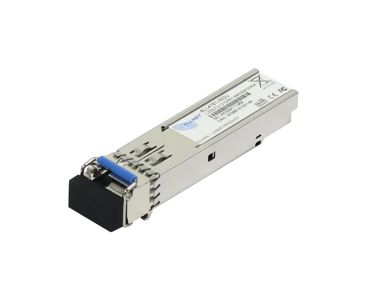 ALLNET Switch Modul ALL4761-INDU SFP(Mini-GBIC), 1000Mbit, WDM(Bidi)/LC, Tx1310nm/Rx1490nm, 9u, 20Km, Singlemode, Industrial -40/+85 Grad, ALLNET Switch Modul ALL4761-INDU SFP(Mini-GBIC), 1000Mbit, WDM(Bidi)/LC, Tx1310nm/Rx1490nm, 9u, 20Km, Singlemode, Industrial -40/+85 Grad,