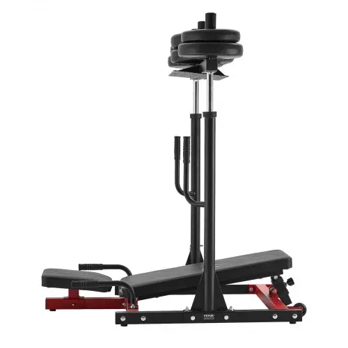 VEVOR Vertikale Beinpresse, spezielles Heim-Fitnessgerät für den Unterkörper, Trainingsgerät aus Karbonstahl, verstellbares Beinkrafttraining für hochintensives Drücken 249,48 kg belastbar – Bild 9
