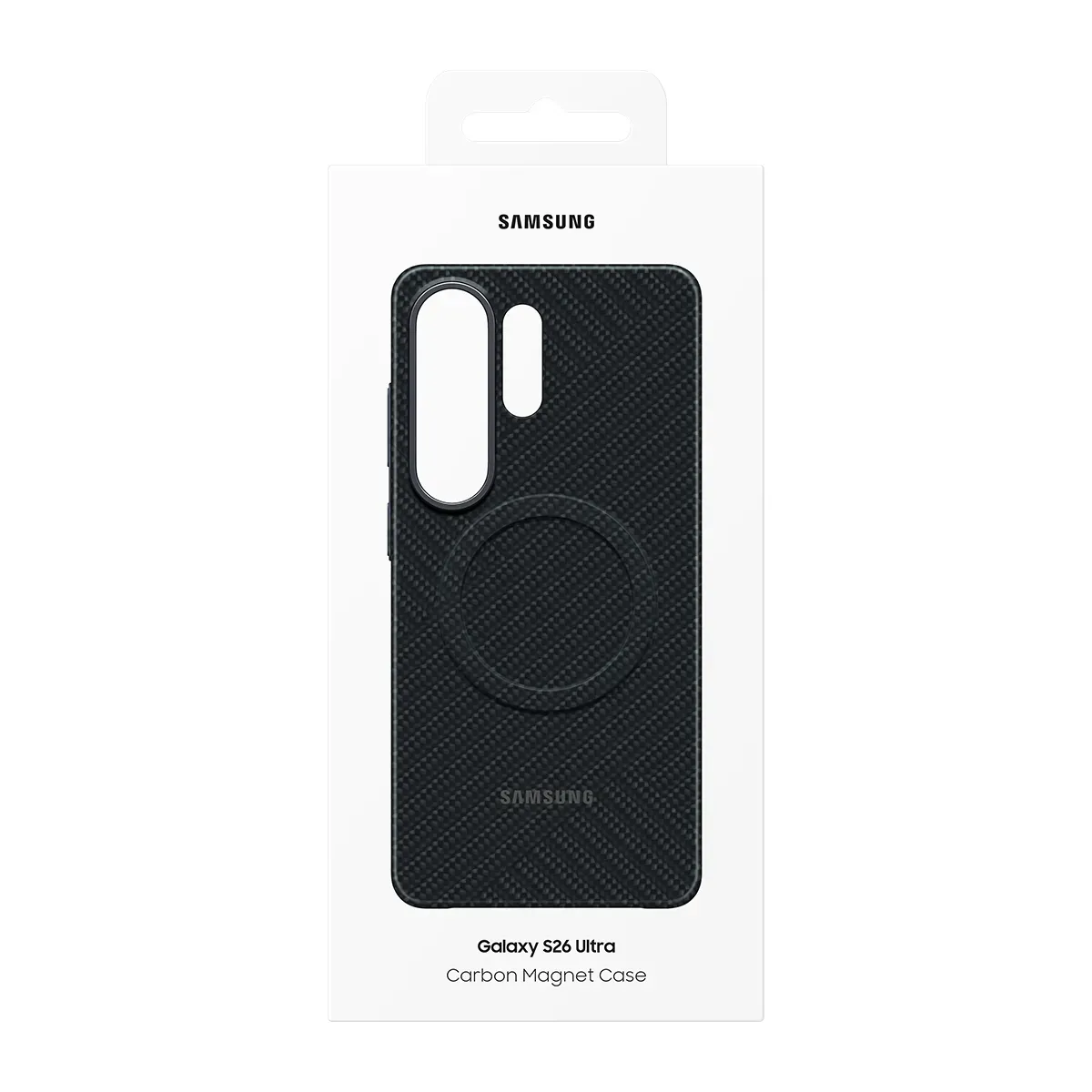 Samsung M3 Carbon Magnet Black Handy-Schutzhülle 17,5 cm (6.9") Mantelhülle Schwarz – Bild 5