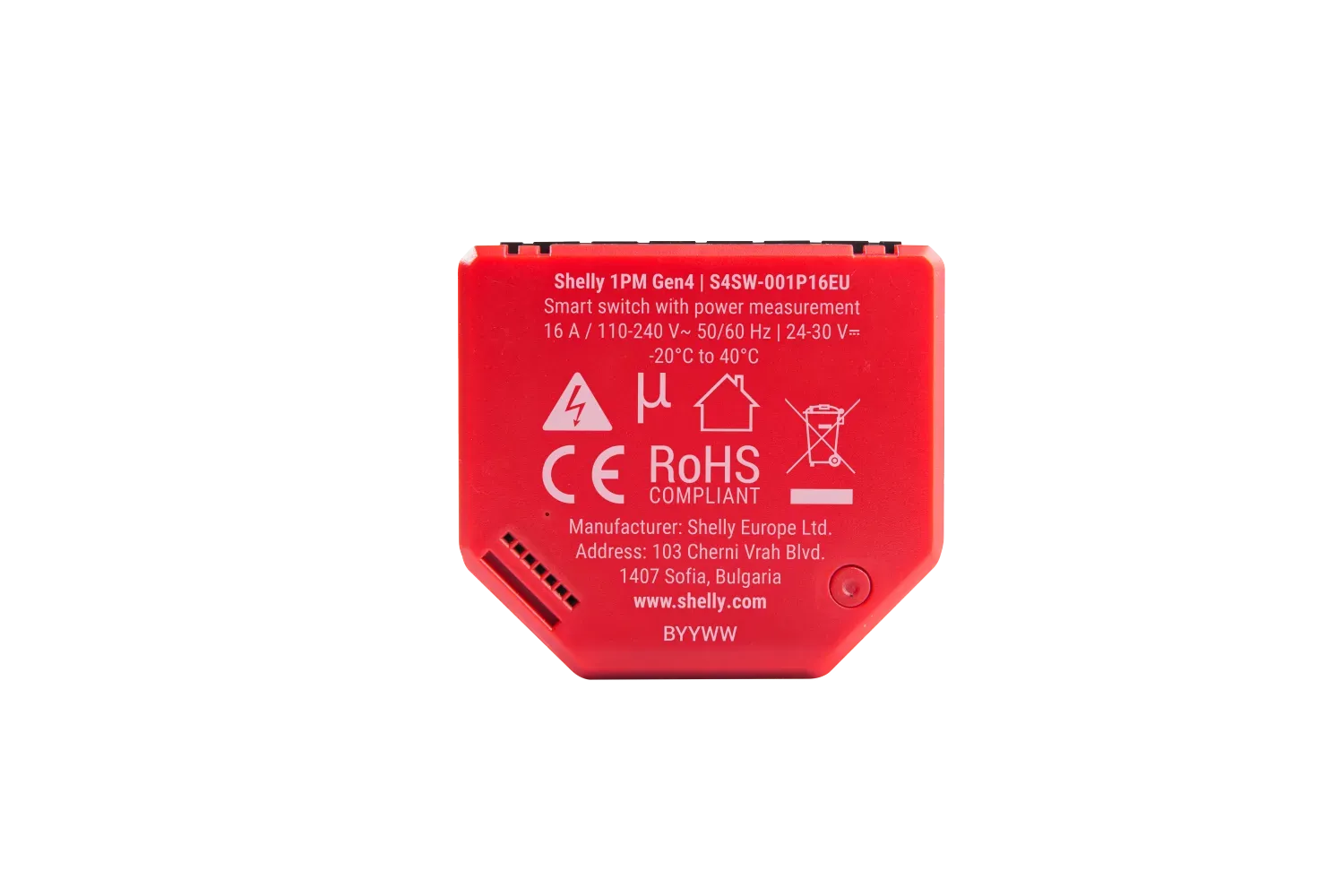 Shelly · Unterputz · "1PM Gen4 2er Pack" · Relais · max 16A · 1 Kanal · Messfunktion · WLAN · Matter · Zigbee · Bluetooth – Bild 6