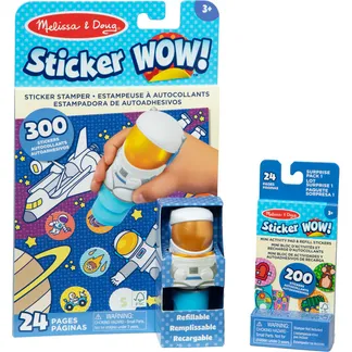 Melissa & Doug – Sticker WOW! Astronaut Aufkleberstempel & Block, Basteln Melissa & Doug – Sticker WOW! Astronaut Aufkleberstempel & Block, Basteln