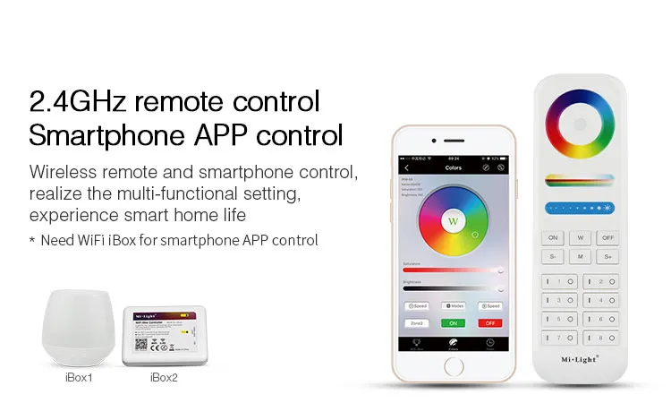 MiBoxer FUT105 LED Retrofit E27 Bulb 12W RGB-WW (RGB-CCT) Lampe mit Funk und WLAN – Bild 5