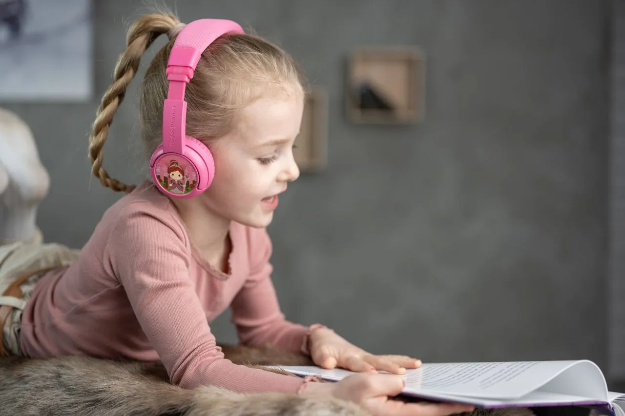 Onanoff Kopfhörer für Kinder / Basic / Bluetooth / Pink – Bild 4