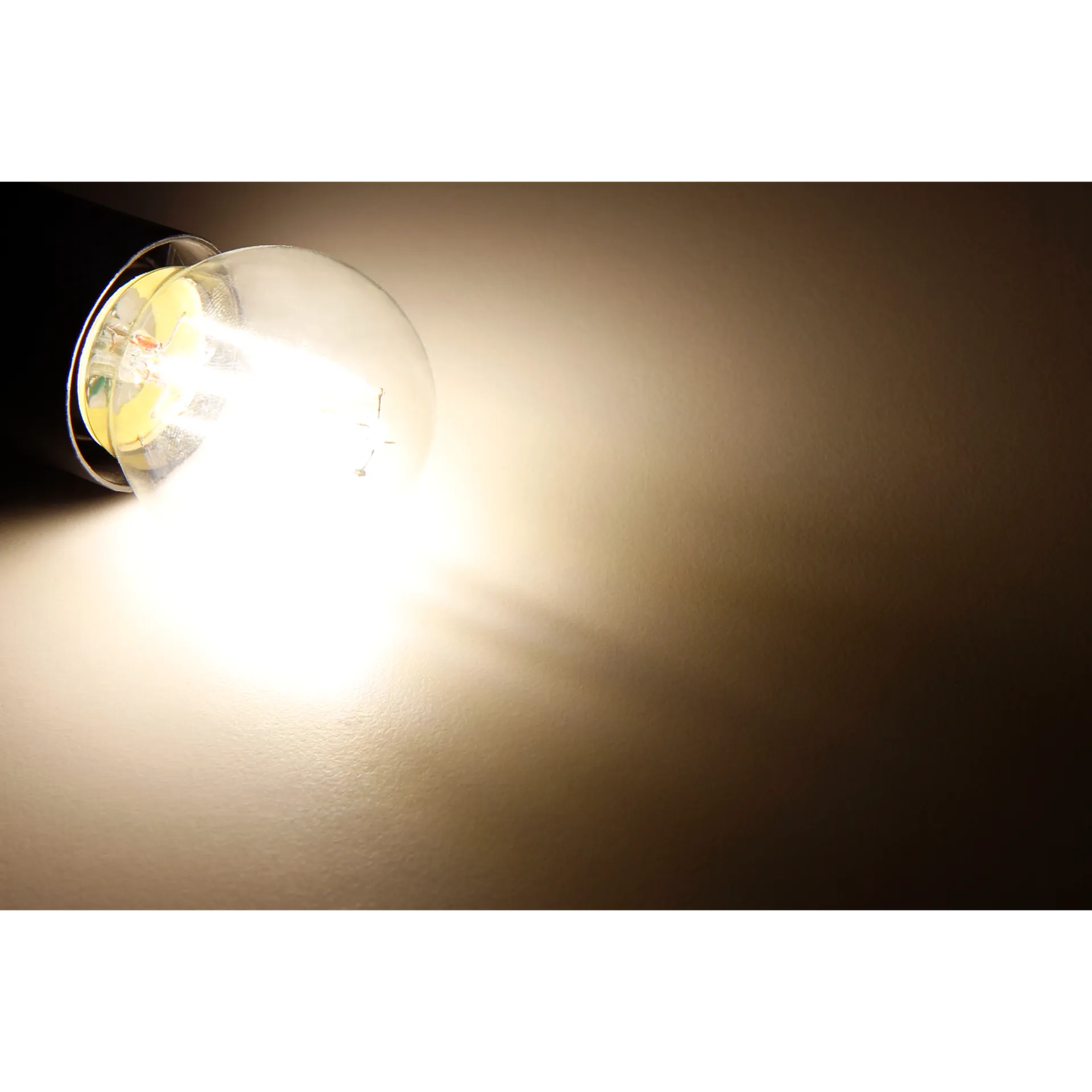 LED Filament Tropfenlampe McShine ''Filed'', E27, 4W, 490lm, warmweiß, klar – Bild 2