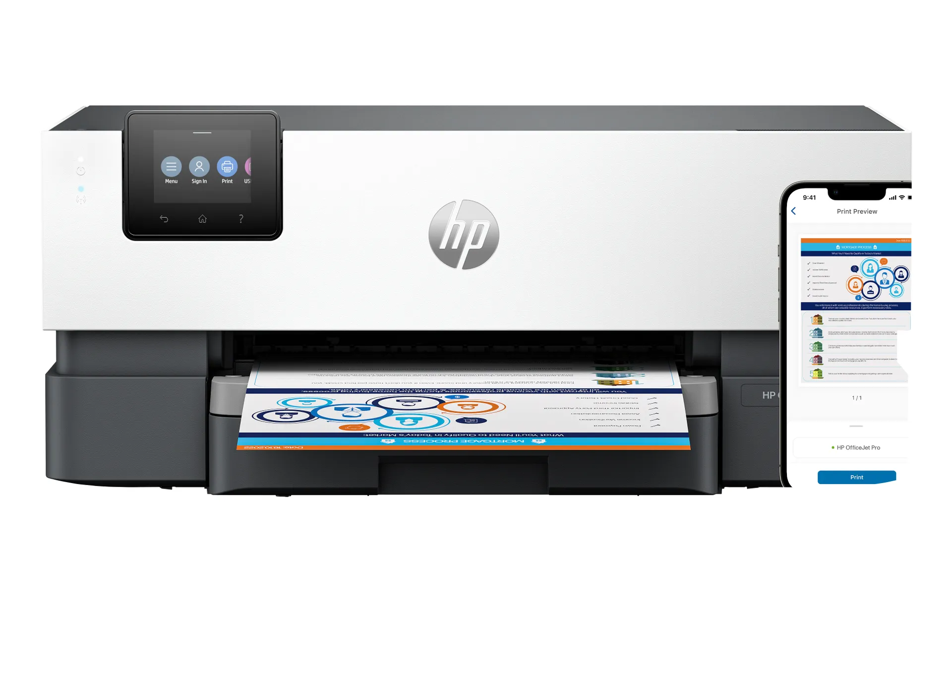 HP OfficeJet Pro 9110b Wireless Farbe Drucker, Beidseitiger Druck HP OfficeJet Pro 9110b Wireless Farbe Drucker, Beidseitiger Druck