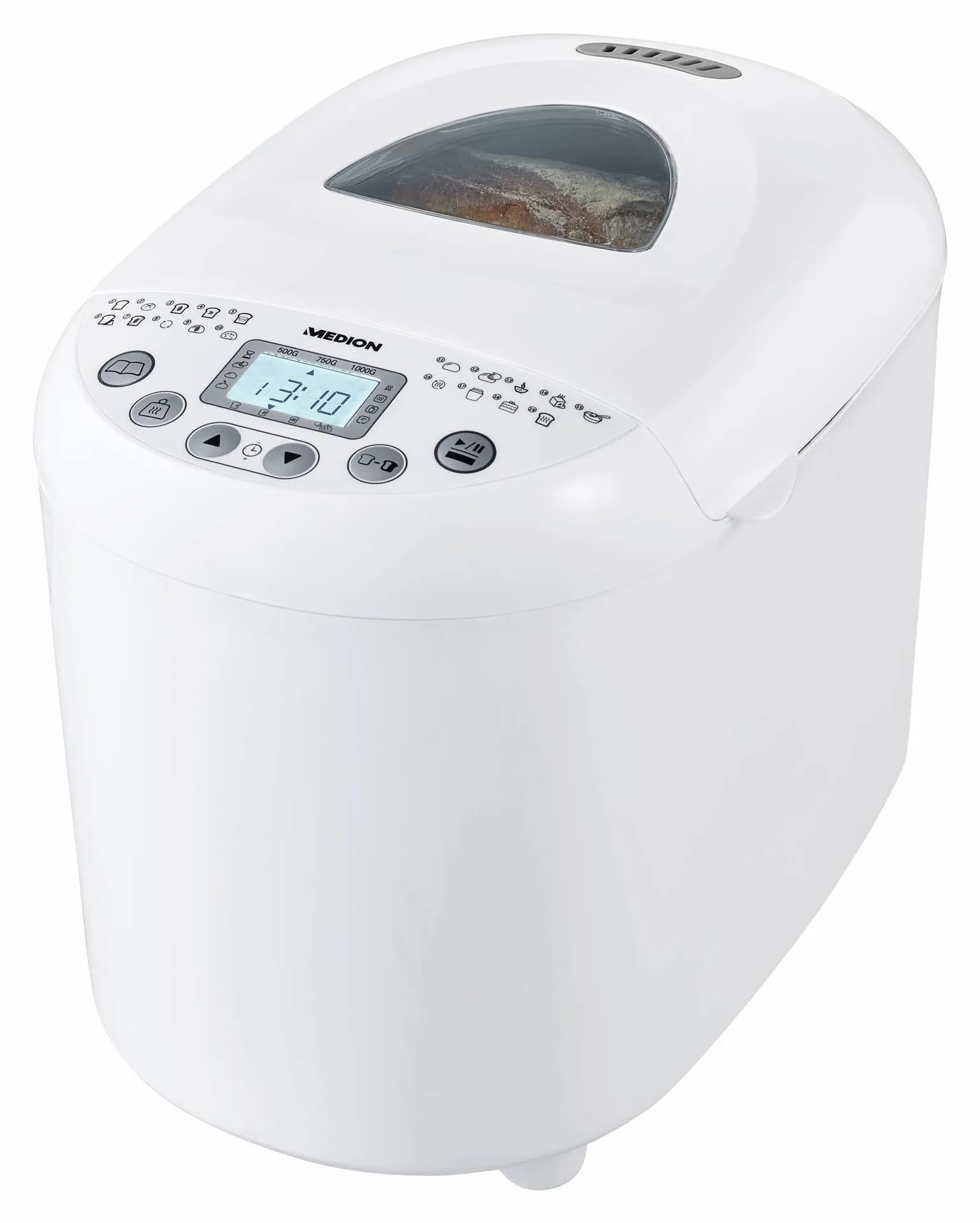 MEDION MD 11011 Brotbackmaschine 550 W Weiß – Bild 5