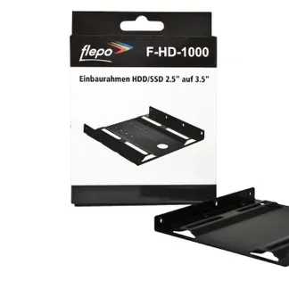 HD Einbaurahmen HDD/SSD 2.5″ auf 3.5″ HD Einbaurahmen HDD/SSD 2.5″ auf 3.5″