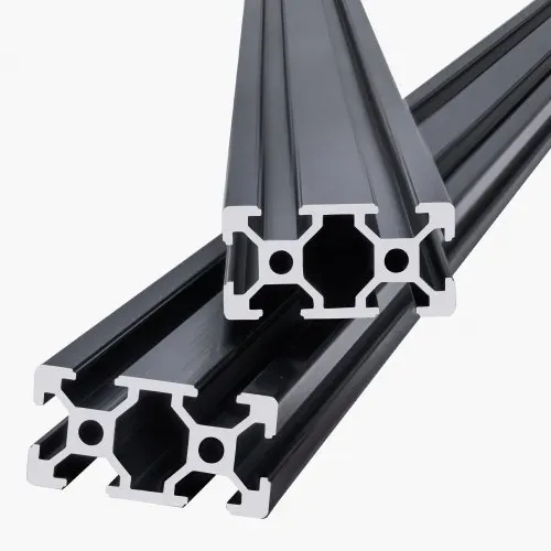 VEVOR 4er Set Aluprofil 1000 mm T-Nut 2040 Aluminium-Strangpressprofil, eloxierte Linearschiene nach europäischem Standard, Nutenprofil für 3D-Drucker, CNC-Maschine DIY, Lasergravur, Schwarz – Bild 10