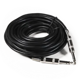 Klinke-Verbindungskabel HOLLYWOOD 10m, 6,3 mm Stecker-Stecker, stereo Klinke-Verbindungskabel HOLLYWOOD 10m, 6,3 mm Stecker-Stecker, stereo