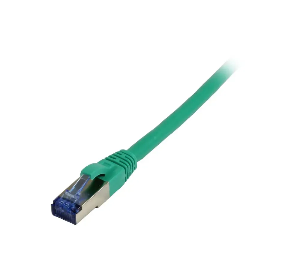 Patchkabel RJ45, CAT6A 500Mhz, 0.15m, grün, S-STP(S/FTP), TPE/LSZH(Superflex), AWG26, Synergy 21 Patchkabel RJ45, CAT6A 500Mhz, 0.15m, grün, S-STP(S/FTP), TPE/LSZH(Superflex), AWG26, Synergy 21