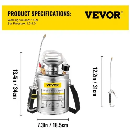 VEVOR Gartenteichvernebler 4L ultraschall nebelmaschine Edelstahlultraschall-nebelmaschine geeignet für Haus, Garten, Touristenfahrzeuge, Spezialfahrzeuge Schiffe, Fahrzeugreinigung, Teppichreinig – Bild 6