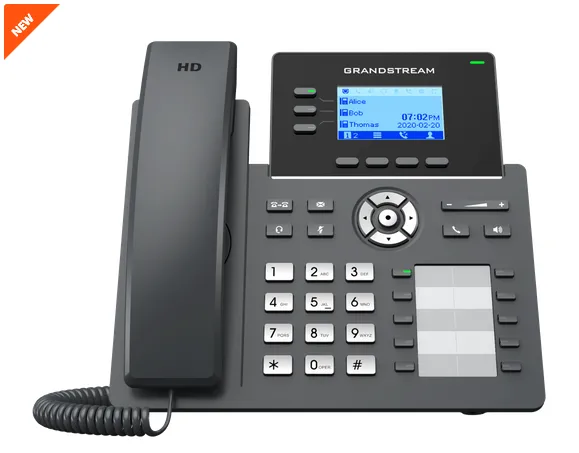 Grandstream SIP GRP-2604P Carrier-Grade IP-Phone (with POE) Grandstream SIP GRP-2604P Carrier-Grade IP-Phone (with POE)