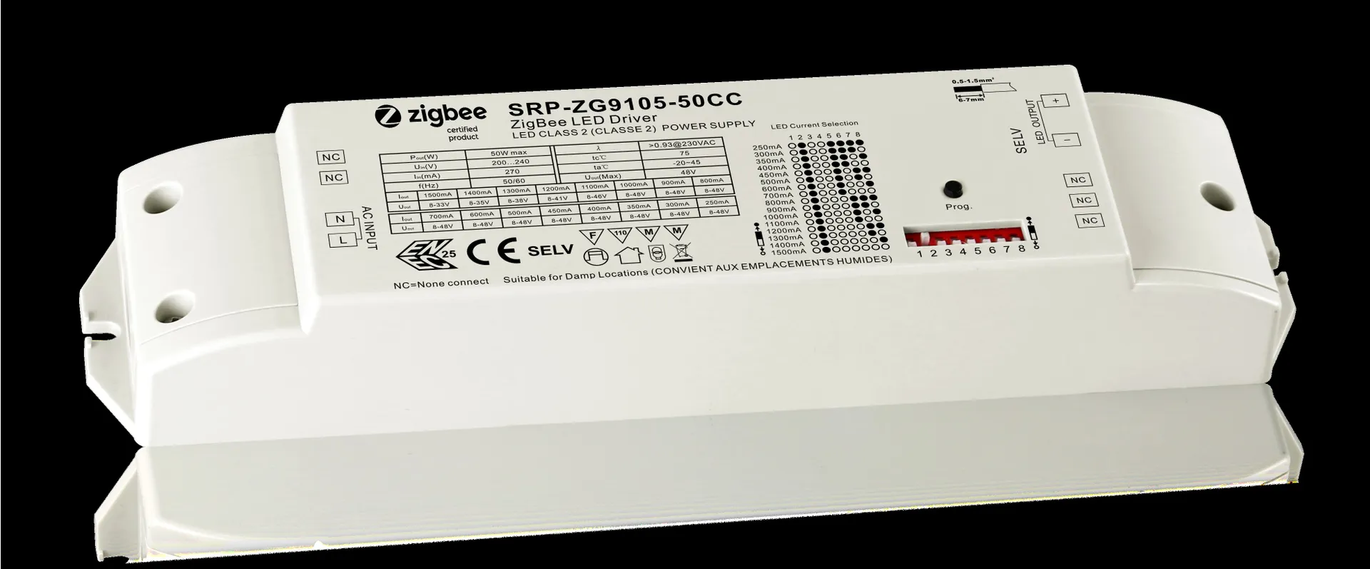 Synergy 21 LED Serie EOS 10 ZigBee CC Controller+Netzteil 250-1000mA 50W Synergy 21 LED Serie EOS 10 ZigBee CC Controller+Netzteil 250-1000mA 50W