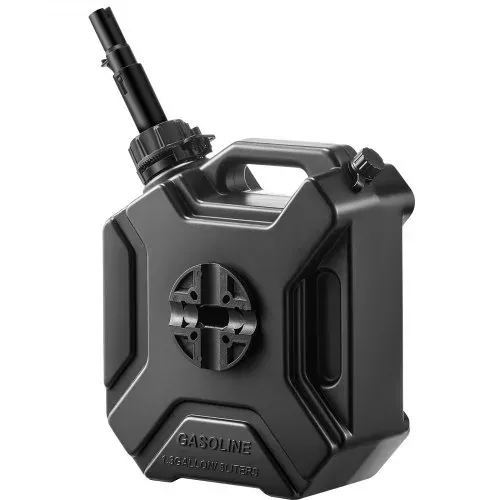 VEVOR Kraftstoffkanister 5 L, Benzinkanister mit Ausguss & verschließbarer Halterung, max. Durchflussrate 15 L/min, Flüssigkeitsbehälter für die meisten Autos, Motorräder, ATVs & UTVs, schwarz – Bild 9