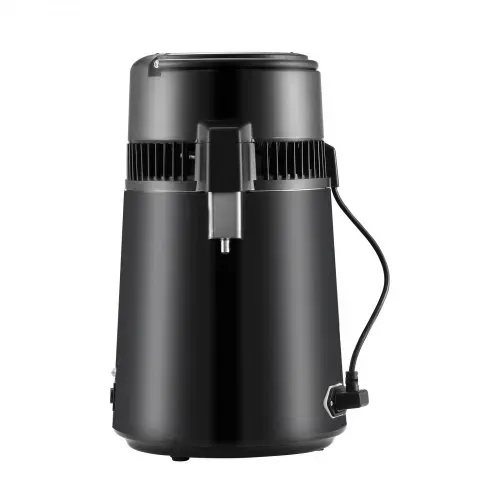 VEVOR Wasser Destilliergerät Distiller Edelstahl Wasserdestilliere 4L Schwarz – Bild 8