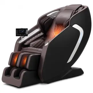 VEVOR Massagesessel Ganzkörpermassagesessel Zero Gravity mit SL-Schiene & Yoga-Stretch-Modus, Relaxsessel mit Heizung & einziehbarem Pedal & 36 Airbags & LCD-Bildschirm Massagestuhl 4D-Massage VEVOR Massagesessel Ganzkörpermassagesessel Zero Gravity mit SL-Schiene & Yoga-Stretch-Modus, Relaxsessel mit Heizung & einziehbarem Pedal & 36 Airbags & LCD-Bildschirm Massagestuhl 4D-Massage