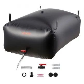 VEVOR Wasserspeicherblase, 540 L PVC-Weichwasserbeutel, Wasserspeicherbehälter, auslaufsicherer & verschleißfester Wassertank für die Outdoor-Bewässerung von Wohnmobil, LKW, Notfall VEVOR Wasserspeicherblase, 540 L PVC-Weichwasserbeutel, Wasserspeicherbehälter, auslaufsicherer & verschleißfester Wassertank für die Outdoor-Bewässerung von Wohnmobil, LKW, Notfall