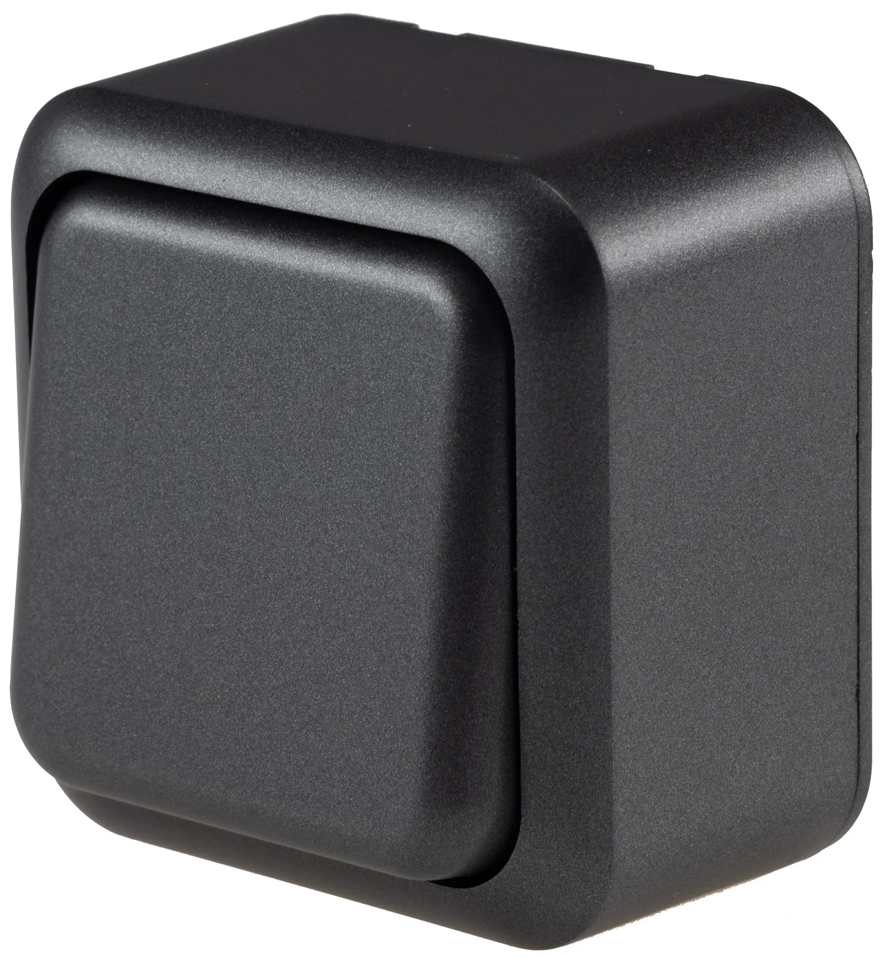 FASKO Wechsel-Schalter, AP, Anthrazit 250V~/ 10A, Aufputz, Schraubanschluss FASKO Wechsel-Schalter, AP, Anthrazit 250V~/ 10A, Aufputz, Schraubanschluss