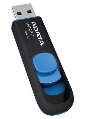 ADATA 64GB DashDrive UV128 USB-Stick USB Typ-A 3.2 Gen 1 (3.1 Gen 1) Schwarz, Blau ADATA 64GB DashDrive UV128 USB-Stick USB Typ-A 3.2 Gen 1 (3.1 Gen 1) Schwarz, Blau