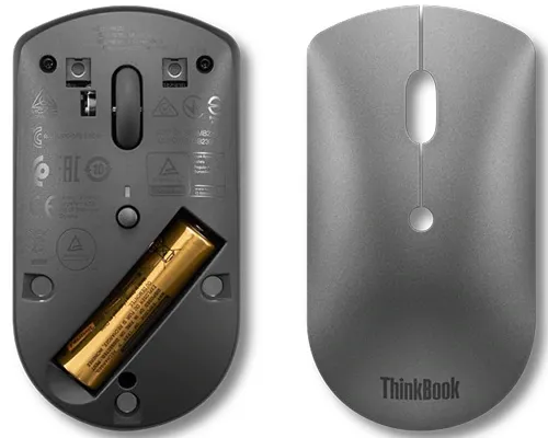 Lenovo ThinkBook Maus Büro Beidhändig Bluetooth Optisch 2400 DPI – Bild 2