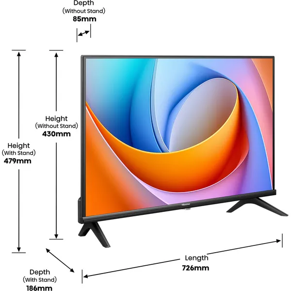 Hisense HD Smart TV 32E4QT ČR – Bild 8