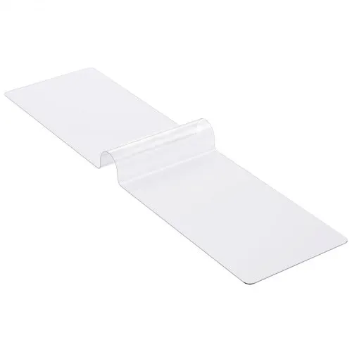 VEVOR Kunststoff-Tischdecke, 61 x 243 cm, 1,5 mm dick, transparenter Tischschutz, rechteckige PVC-Schreibtischunterlage, wasserdichte und leicht zu reinigende Schreibtischunterlage, Tischdecke, für Büro, Kommode, Esszimmertisch, Nachttisch – Bild 9