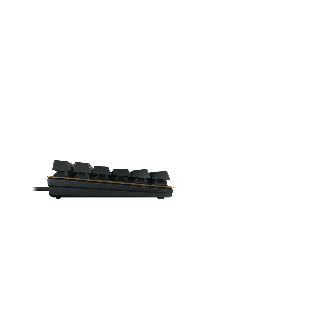 CHERRY KC 200 MX Tastatur Universal USB QWERTZ Deutsch Schwarz, Bronze – Bild 4