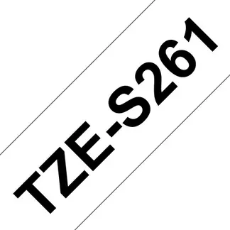 Brother TZE-S261 Etiketten erstellendes Band TZ Brother TZE-S261 Etiketten erstellendes Band TZ