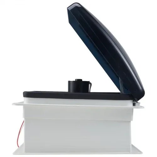 VEVOR Wohnmobil-Lüfter, Dachventilator 12 V, leistungsstarker 10-Gang-Wendelüfter mit Fernbedienung, eingebauter Gleichstrommotor, elektrischer Deckel, passend für 35,6x35,6 cm große Dachöffnungen – Bild 10