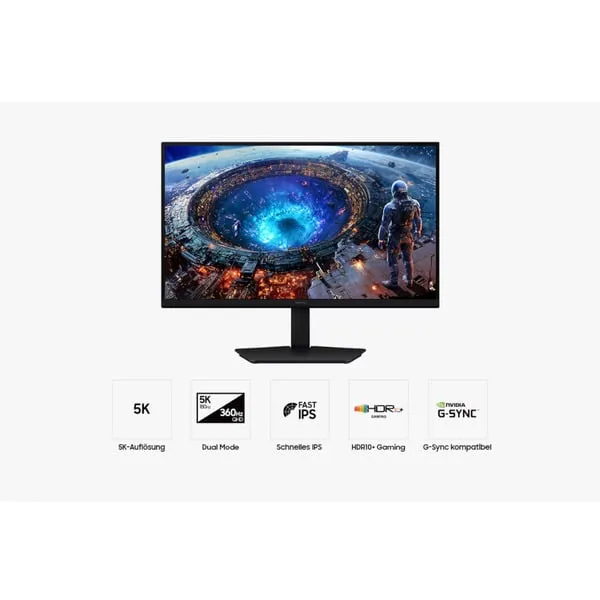 Samsung 27" Odyssey G8 (G80HF) 5K 180Hz / QHD 360Hz Gaming Monitor – Bild 16
