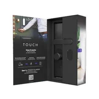 Shelly · „LOQED Touch Smart Lock black“ Smartes Türschloss Shelly · „LOQED Touch Smart Lock black“ Smartes Türschloss