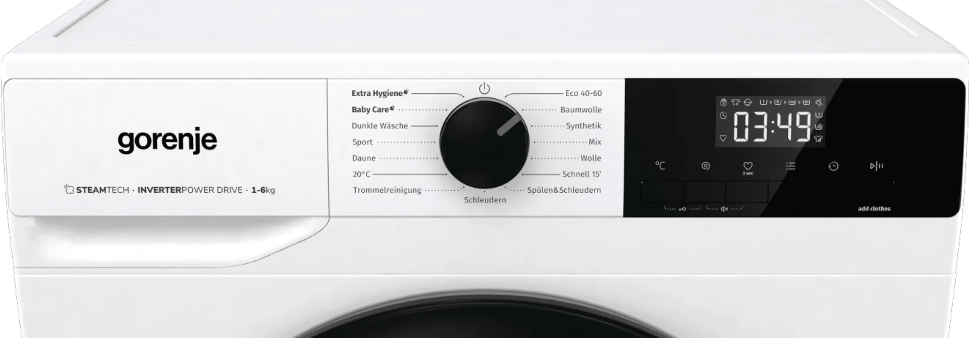 Gorenje Waschmaschine WNHPI64SAPS/DE BK070 – Bild 7